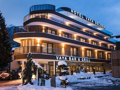 Bergen bij de Gaislachkogl in Sölden, Oostenrijk